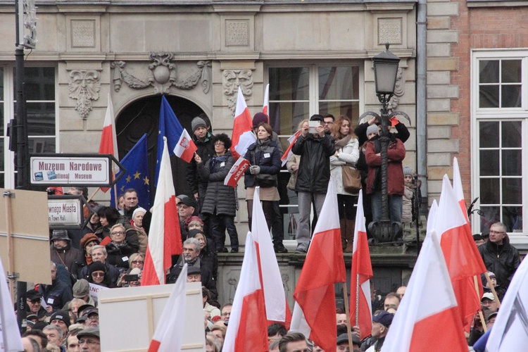 Manifestacja KOD w Gdańsku