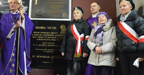 Uczcili Katyń w Panteonie