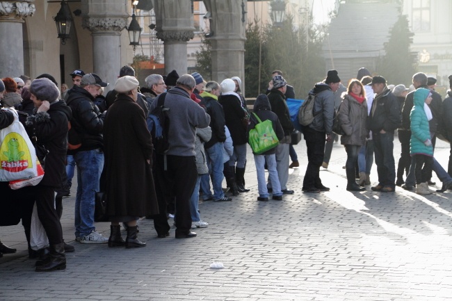 19. Wigilia dla potrzebujących na Rynku Głównym