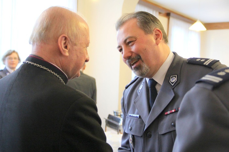 Srebrny jubileusz duszpaterstwa niebieskich mundurów