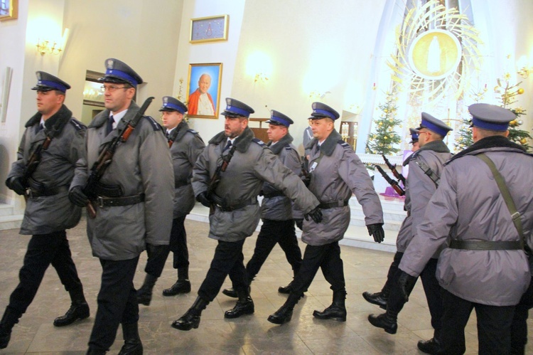 Srebrny jubileusz duszpaterstwa niebieskich mundurów