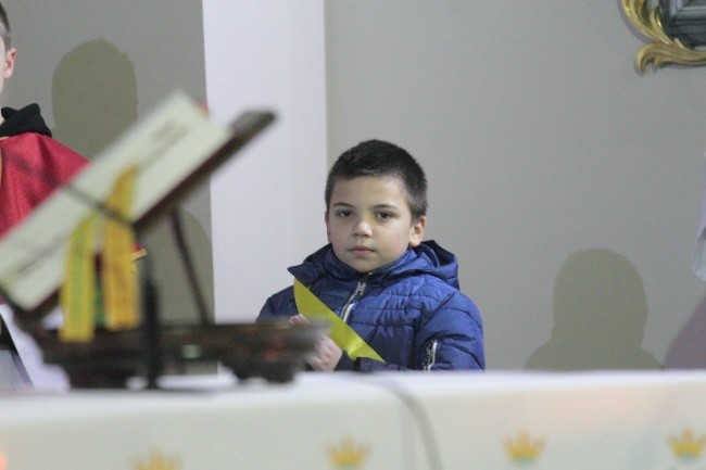 Roraty w "dużym kościele"