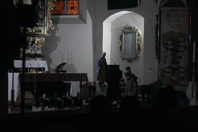 Roraty w "dużym kościele"