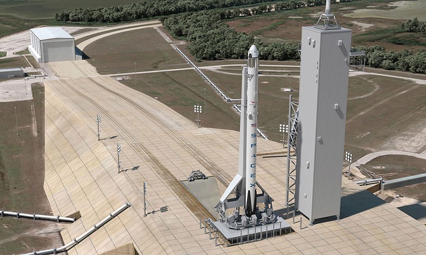 Udany lot rakiety Falcon 9