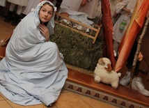 Spotkanie wigilijne świetlicy Caritas