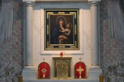Obraz Matki Słowa Bożego z hermanickiego kościoła dominikanów