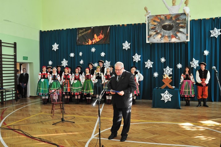 Jasełka w szkole na łowickim Blichu