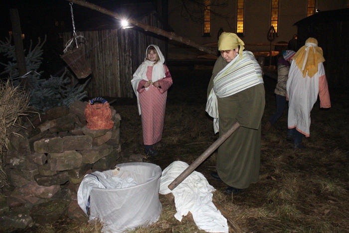 "Żywe Betlejem" w Głuszycy