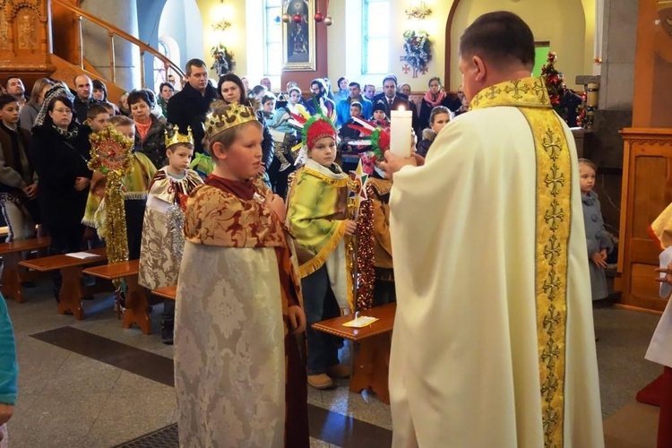 Misyjni kolędnicy w Poroninie 