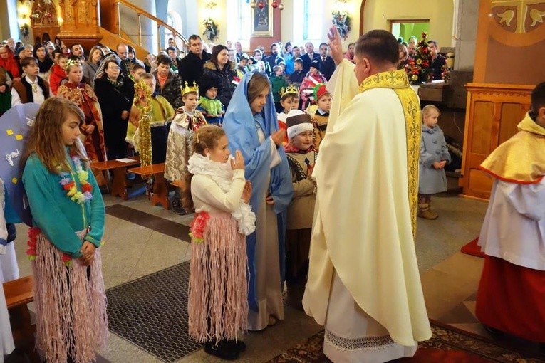 Misyjni kolędnicy w Poroninie 