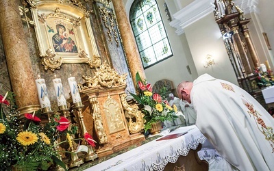 Ustanowienie kościoła Podwyższenia Krzyża Świętego sanktuarium  MB Nieustającej Pomocy