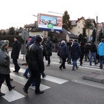 Protest mieszkańców Górki Narodowej