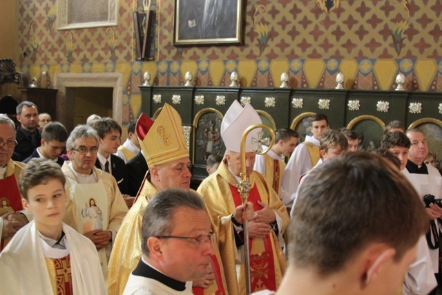 Znaki Bożego Miłosierdzia w konkatedrze w Żywcu