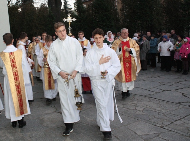 Znaki Bożego Miłosierdzia w konkatedrze w Żywcu