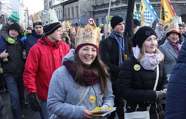 Tak kolędowaliśmy na ulicach Bielska-Białej przed rokiem 