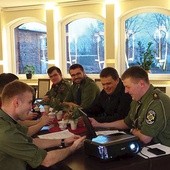  Przedstawiciele kleryków należących do harcerstwa z całej Polski spotkali się w WSD w Elblągu