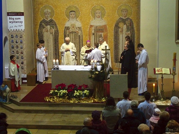 Ubiegłoroczna  modlitwa ekumeniczna  w kościele św. Michała  w Gliwicach