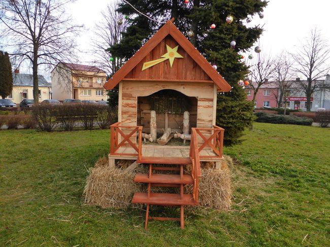 Szopka na Rynku w Bogorii 