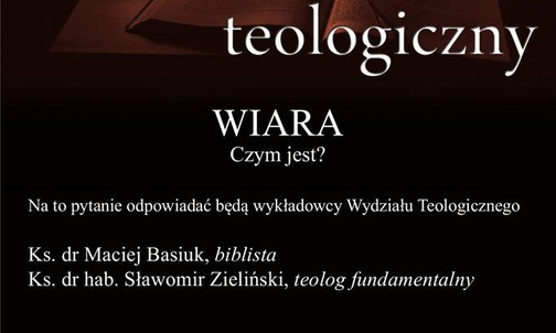 XII Wieczór Teologiczny, Katowice, 20 stycznia