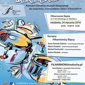 Koncert zimowy w ramach projektu "Filharmonia malucha", Katowice, 24 stycznia