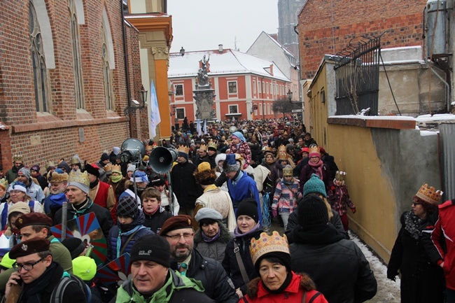 Orszak Trzech Króli 2016 we Wrocławiu