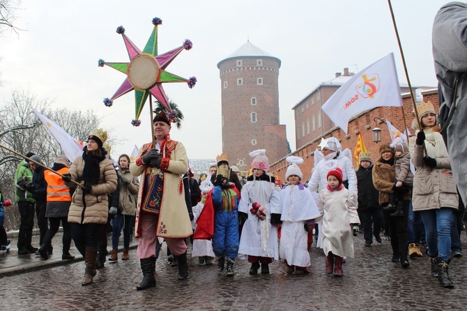 Krakowski Orszak Trzech Króli 2016 - człon europejski