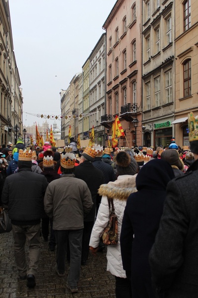 Krakowski Orszak Trzech Króli 2016 - człon europejski