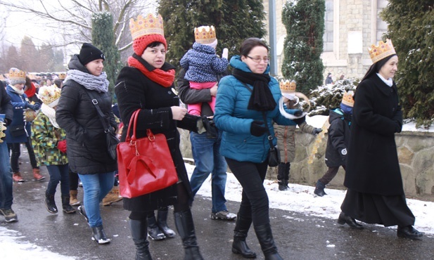 Orszak Trzech Króli w Porąbce