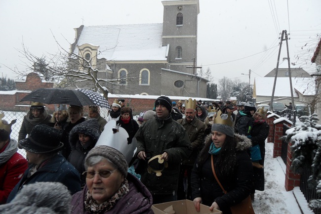 Orszak Trzech Króli 2016 w Miękini