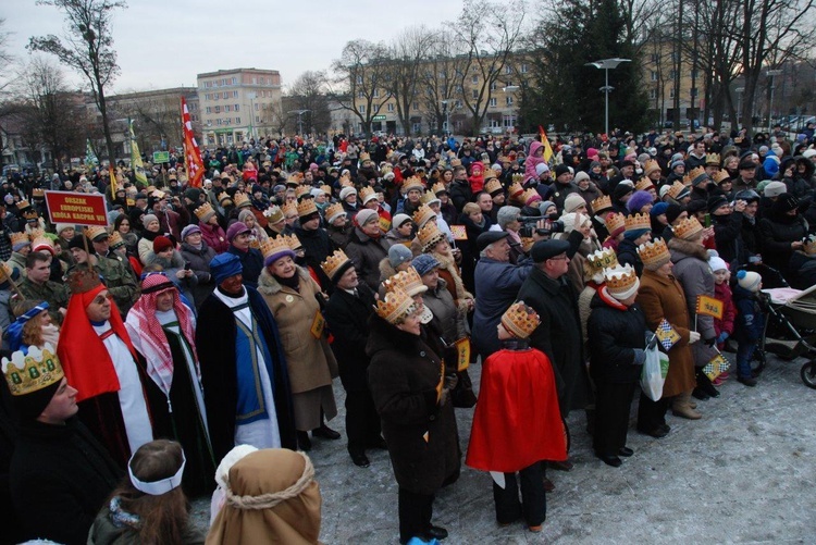 Orszak Trzech Króli w Nowej Dębie 