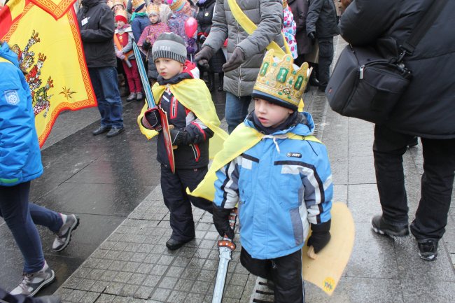 Orszak Trzech Króli 2016 w Gliwicach