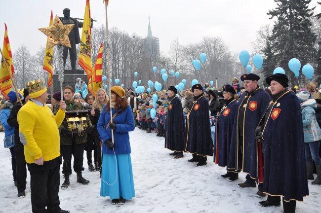 Orszak Trzech Króli 2016 w Zabrzu