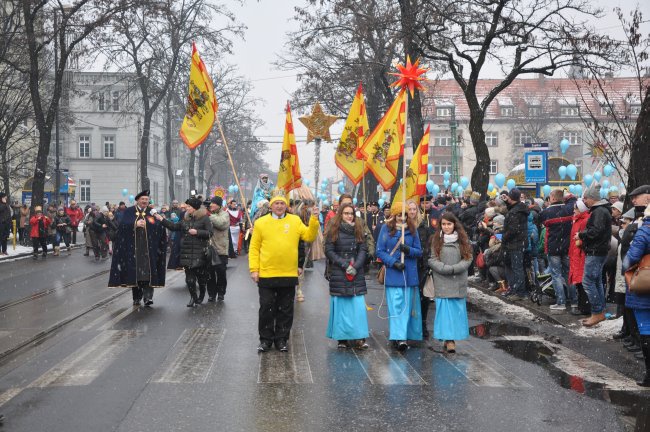 Orszak Trzech Króli 2016 w Zabrzu