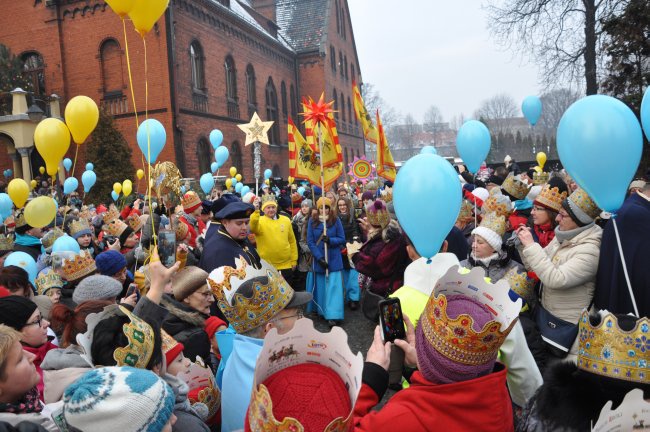 Orszak Trzech Króli 2016 w Zabrzu