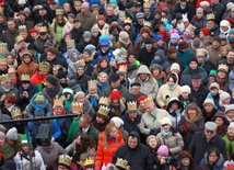 Święta radość na ulicach miasta