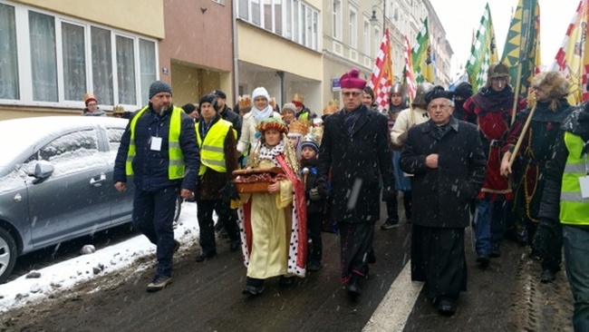 Orszak Trzech Króli 2016 w Oleśnicy