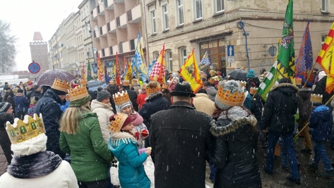 Orszak Trzech Króli 2016 w Oleśnicy