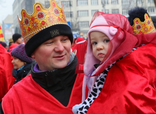 Orszak Trzech Króli 2016 w Katowicach, cz. 1