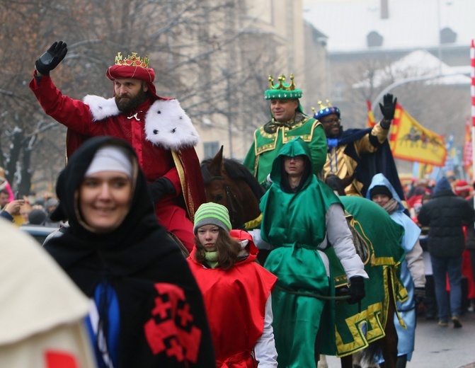 Orszak Trzech Króli 2016 w Katowicach, cz. 1