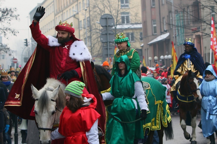 Orszak Trzech Króli 2016 w Katowicach, cz. 1