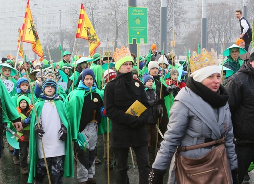 Orszak Trzech Króli 2016 w Katowicach, cz. 1