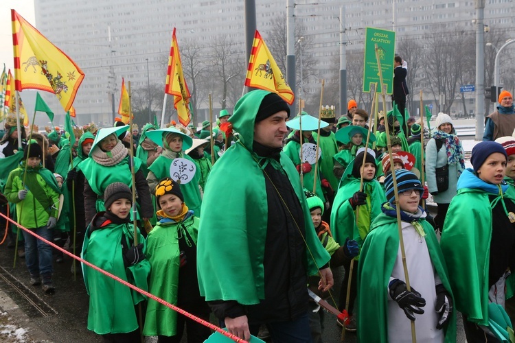 Orszak Trzech Króli 2016 w Katowicach, cz. 1