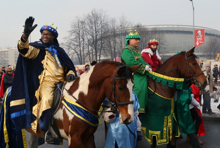 Orszak Trzech Króli 2016 w Katowicach, cz. 1