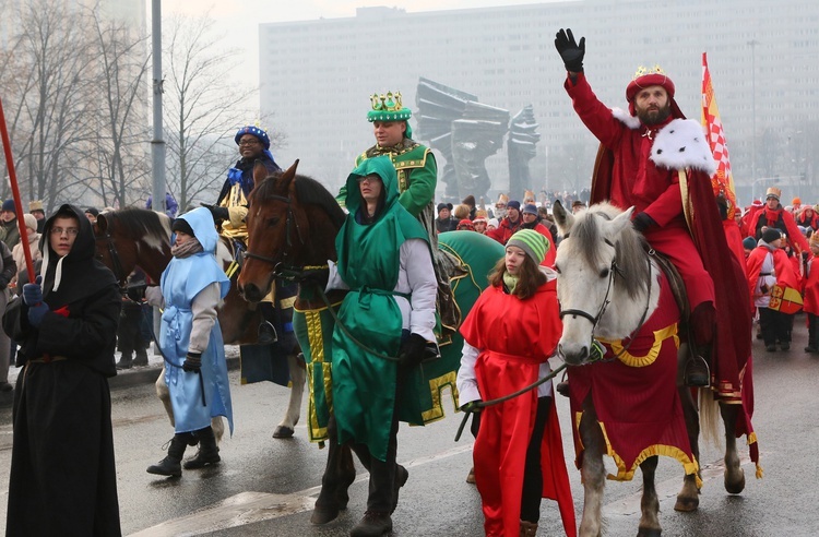 Orszak Trzech Króli 2016 w Katowicach, cz. 1