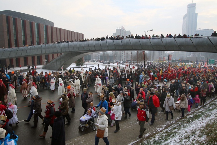 Orszak Trzech Króli 2016 w Katowicach, cz. 1