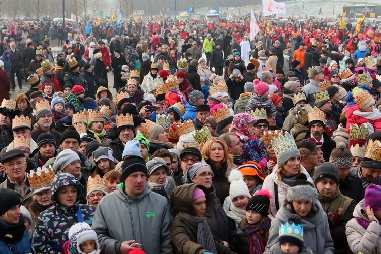 Orszak Trzech Króli 2016 w Katowicach, cz. 1