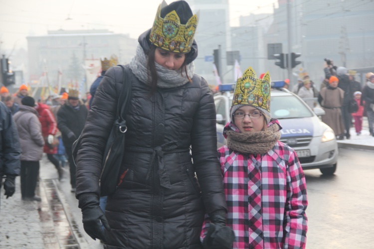 Orszak Trzech Króli 2016 w Katowicach, cz. 2