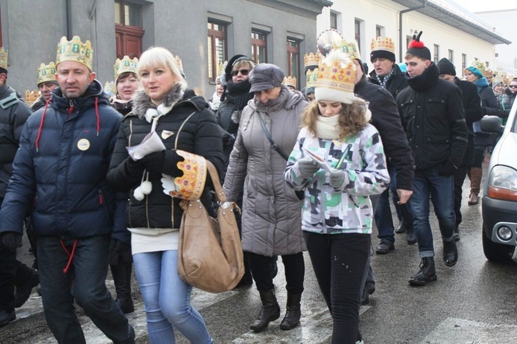 Orszak Trzech Króli w Bielsku-Białej - na trasie AD 2016