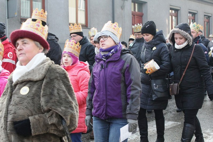 Orszak Trzech Króli w Bielsku-Białej - na trasie AD 2016