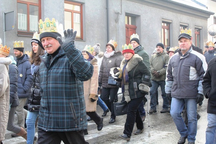 Orszak Trzech Króli w Bielsku-Białej - na trasie AD 2016